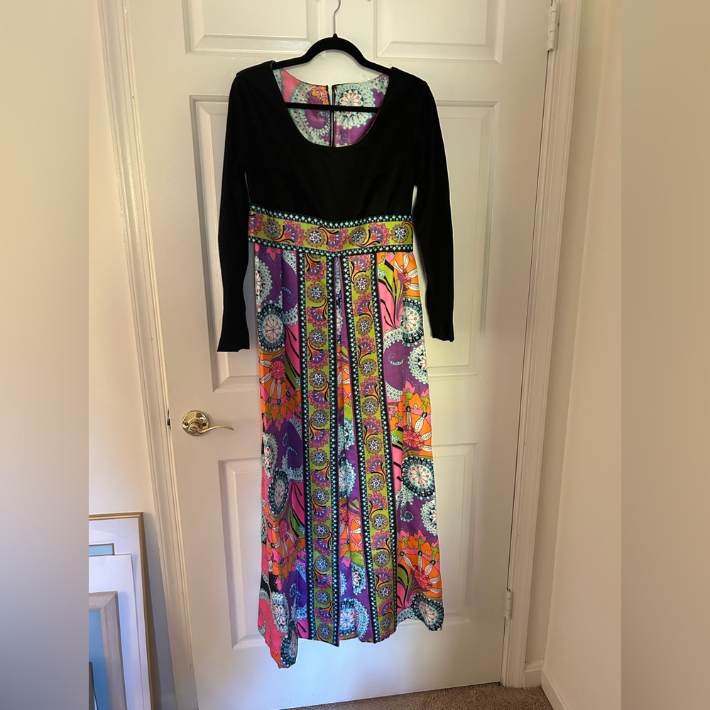 Vintage maxi dress